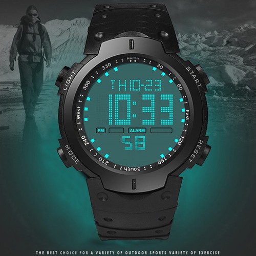 Orologio polso uomo digitale - polso,
