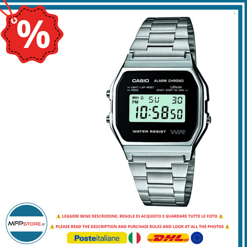 Casio a158wea 1ef 593 orologio - a158wea-1ef,