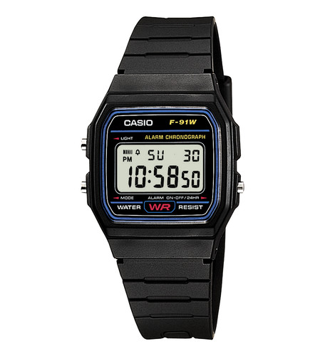Casio 91w 1yeg orologio - f-91w-1yeg,